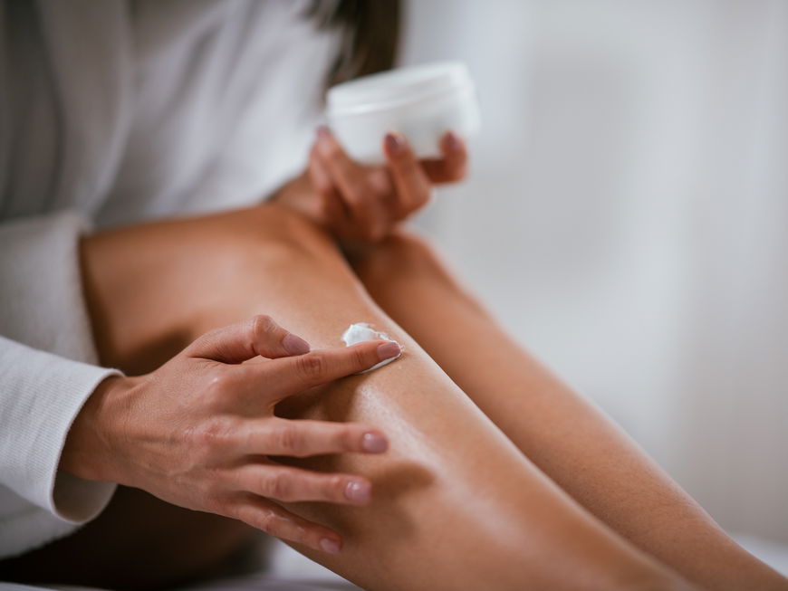 Für eine junge und strahlende Haut setzen wir auf eine bestimmte Bodylotion ...