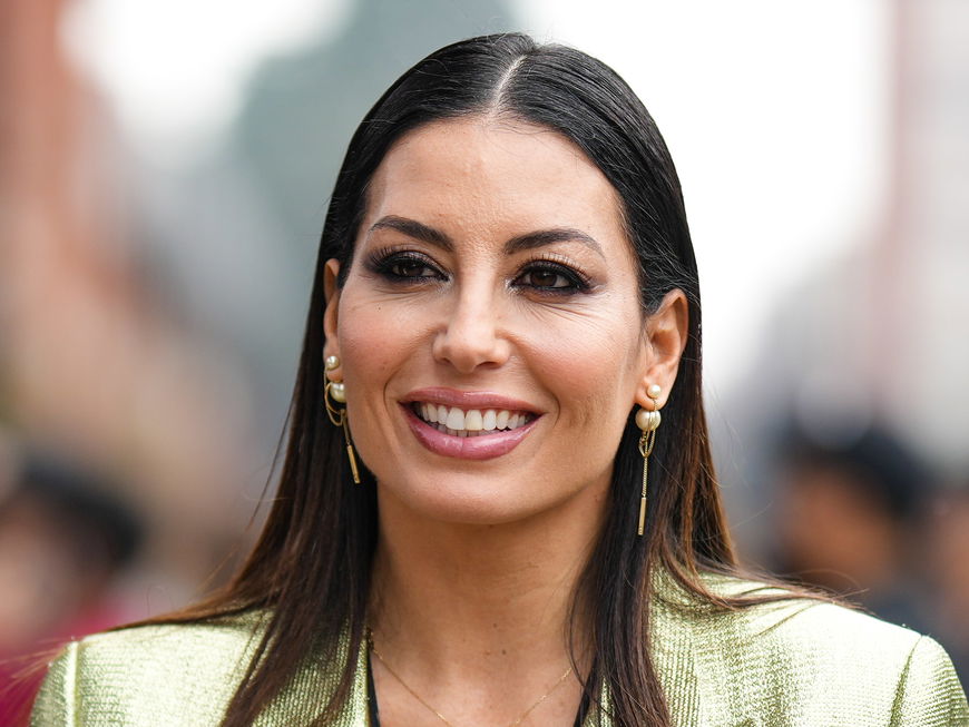 Elisabetta Gregoraci mit langen Haaren