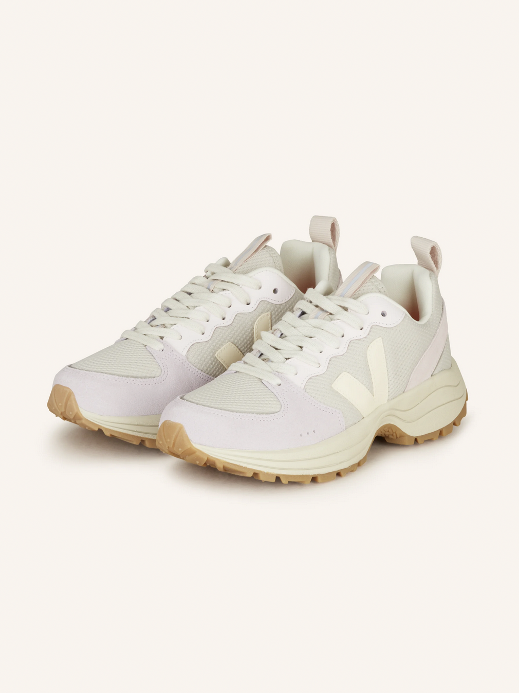 Veja Sneaker Venturi in Grau, Cremefarben und Pastelltönen