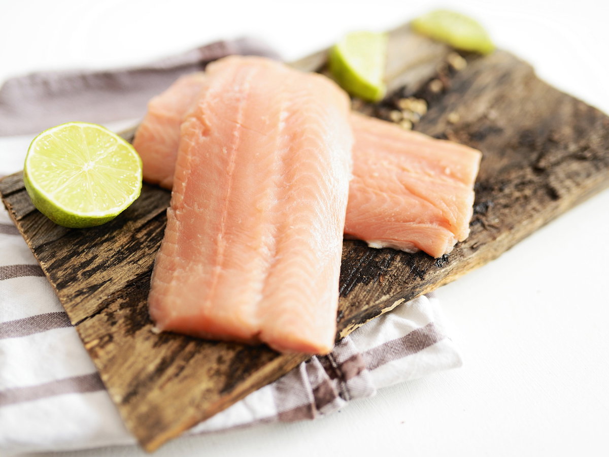 Das Seelachsfilet schmeckt ganz hervorragend – Fisch am besten zweimal die Woche servieren.