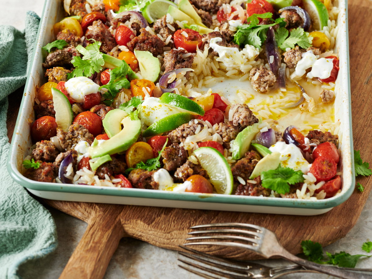Rezept Hackfleischauflauf vom Blech
