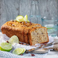 Die leckersten Kuchen zum Kaffee: Limetten-Bananenkuchen mit Pekannüssen