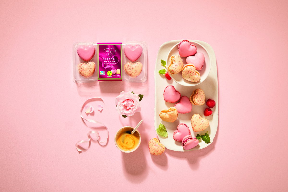 Macaron Herzchen Lidl
