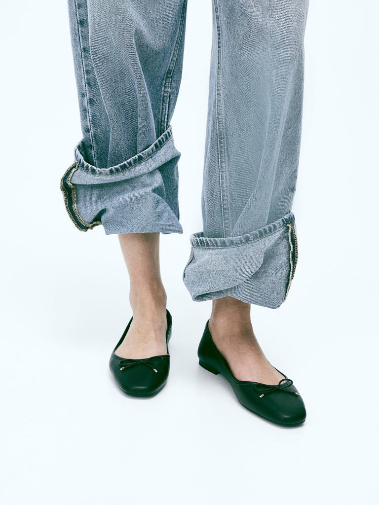 Schwarze Ballerinas von H&M