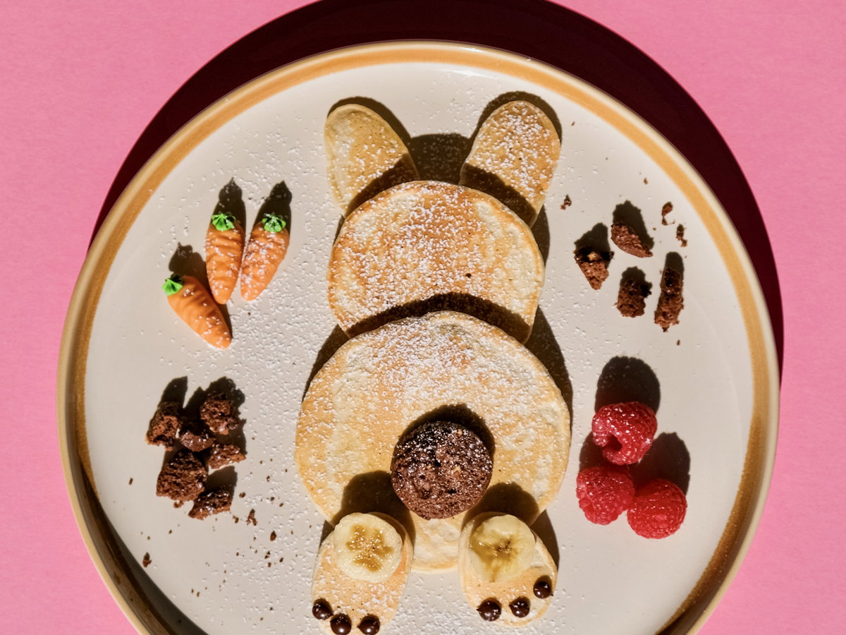 Häschen Pancakes