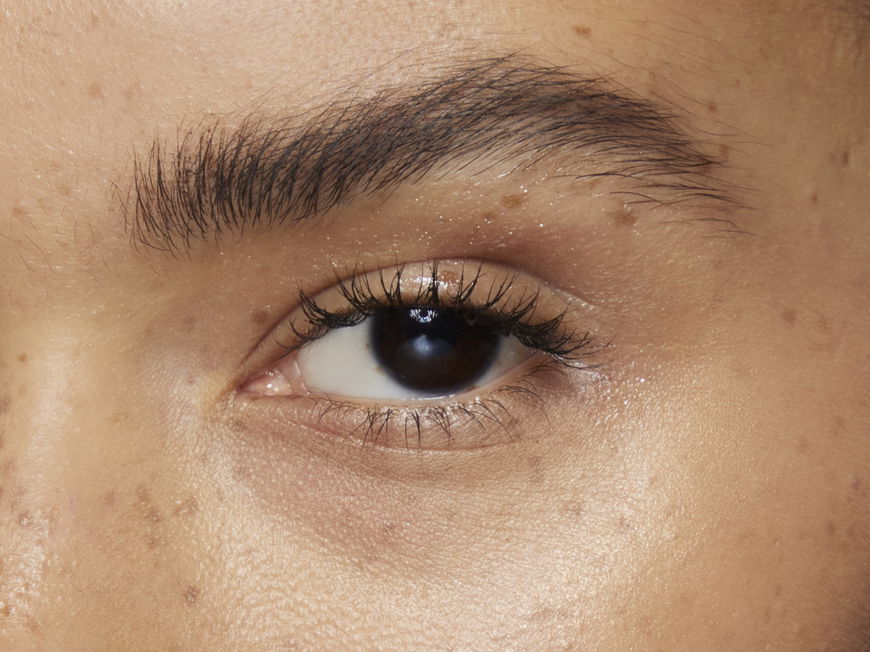 Nahaufnahme Augen-Make-up