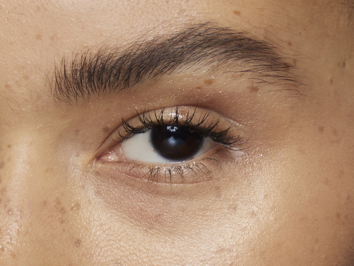 Nahaufnahme Augen-Make-up