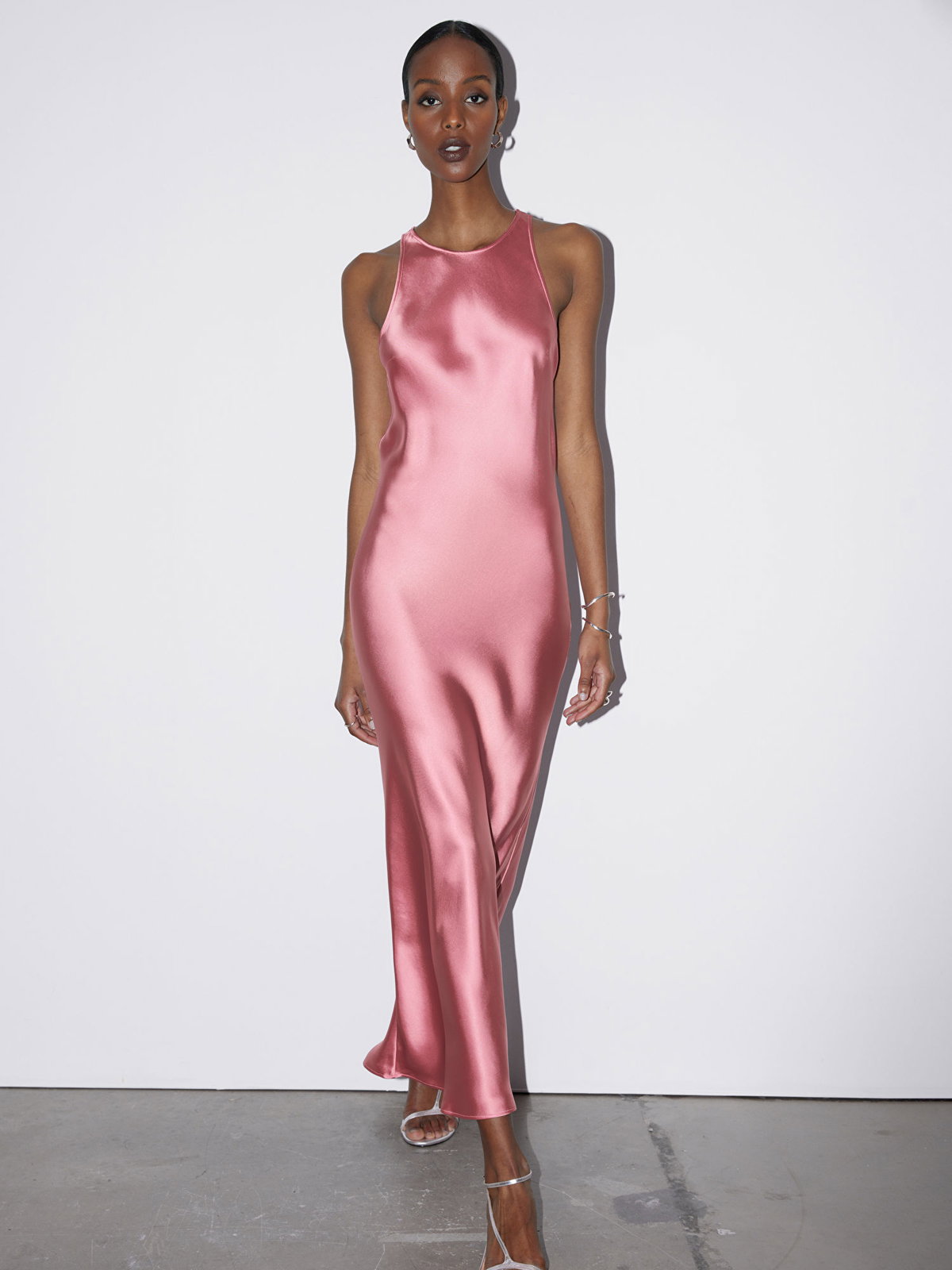 Satin Kleid von & Other Stories