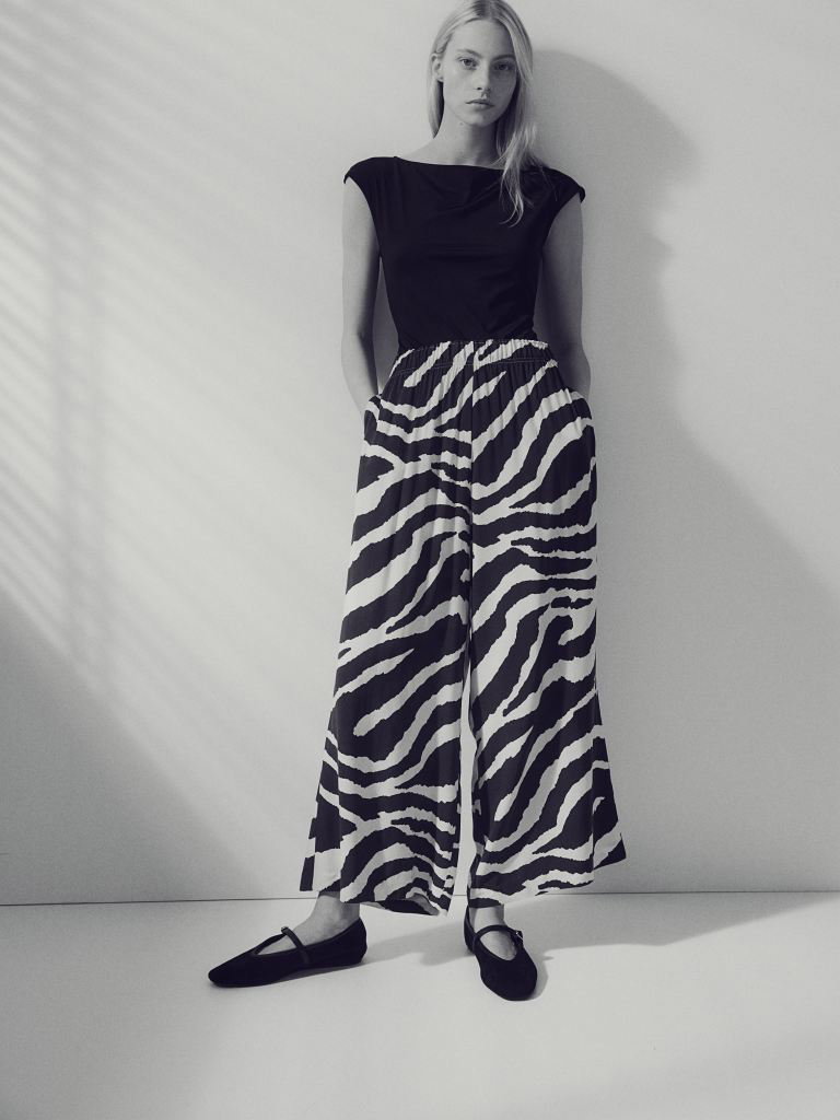 Schluphose im Zebra-Design
