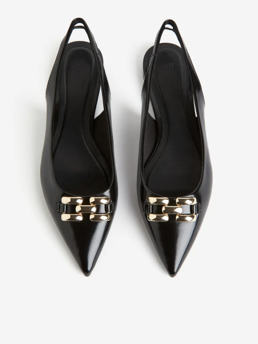 Slingbacks mit Zierschnalle
