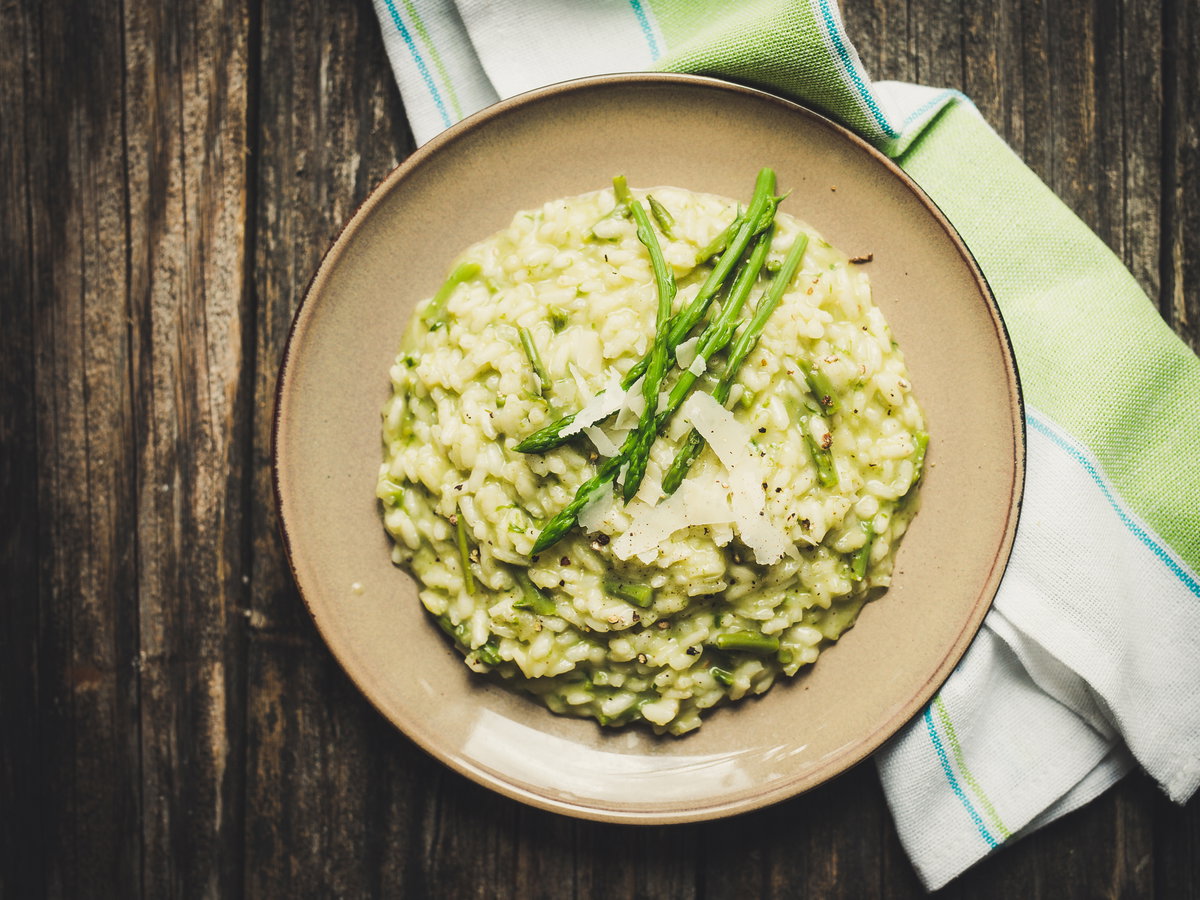 Spargelrisotto