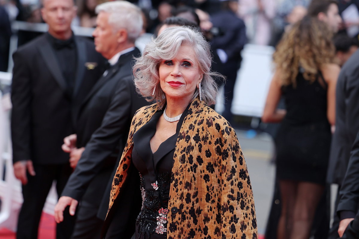 Jane Fonda bei den Filmfestspielen in Cannes