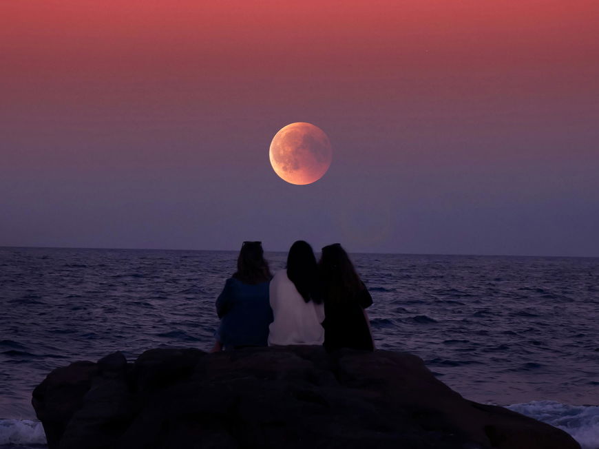 Blumenmond Vollmond
