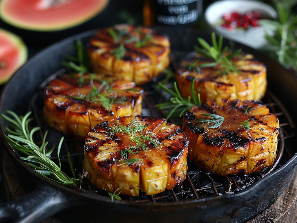 Ananas vom Grill