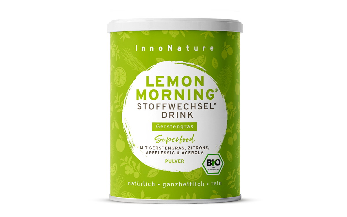 InnoNature Lemon Gerstengras Morning