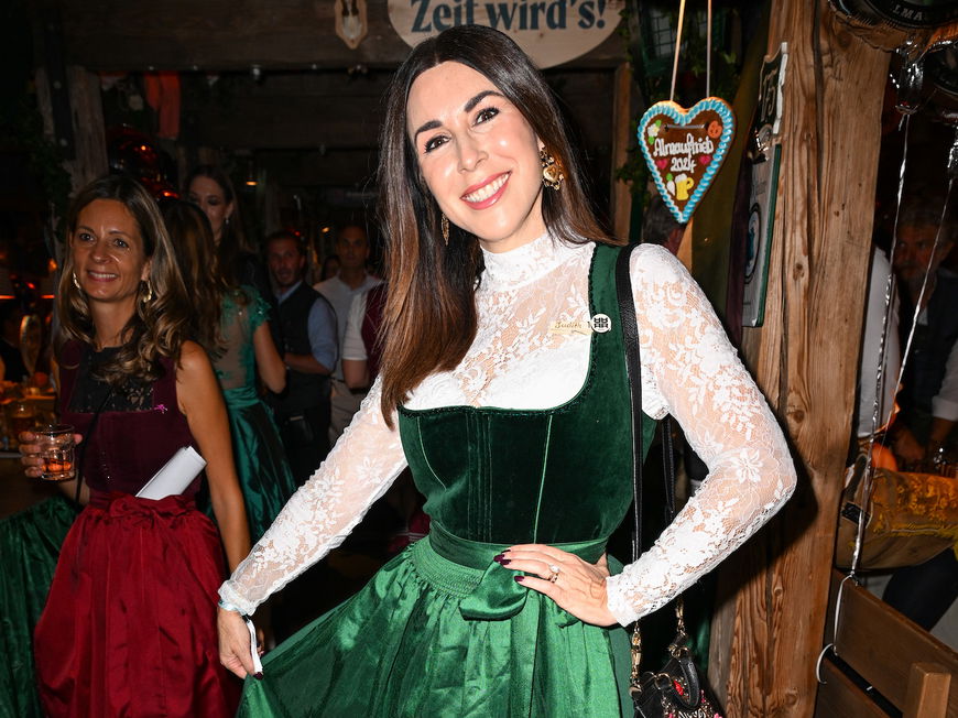 Judith Williams auf dem Oktoberfest in München.