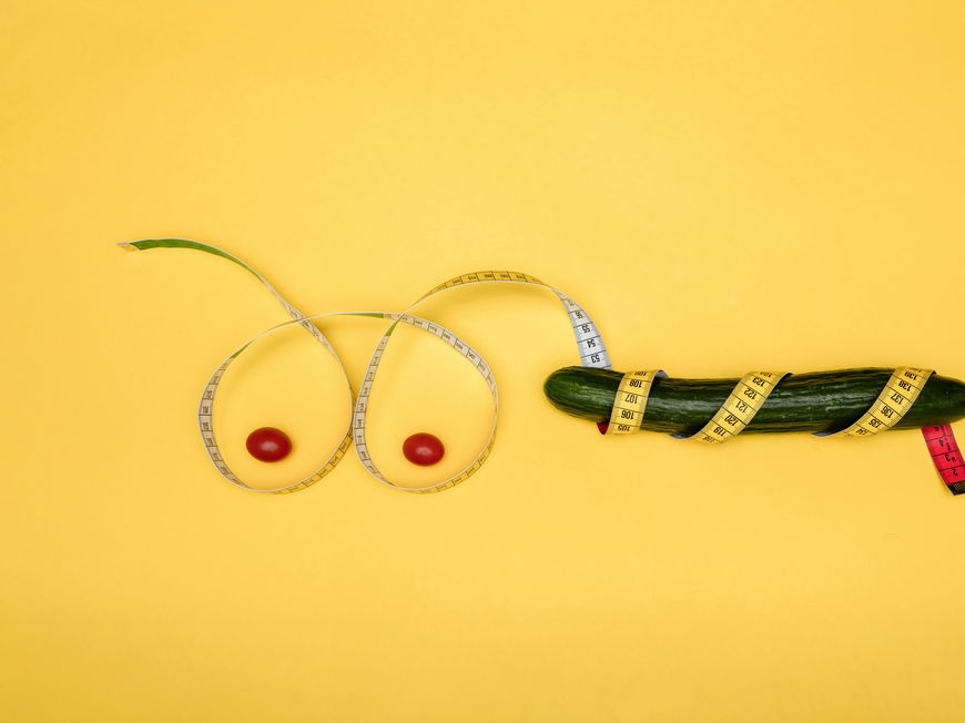 Brüste und Penis