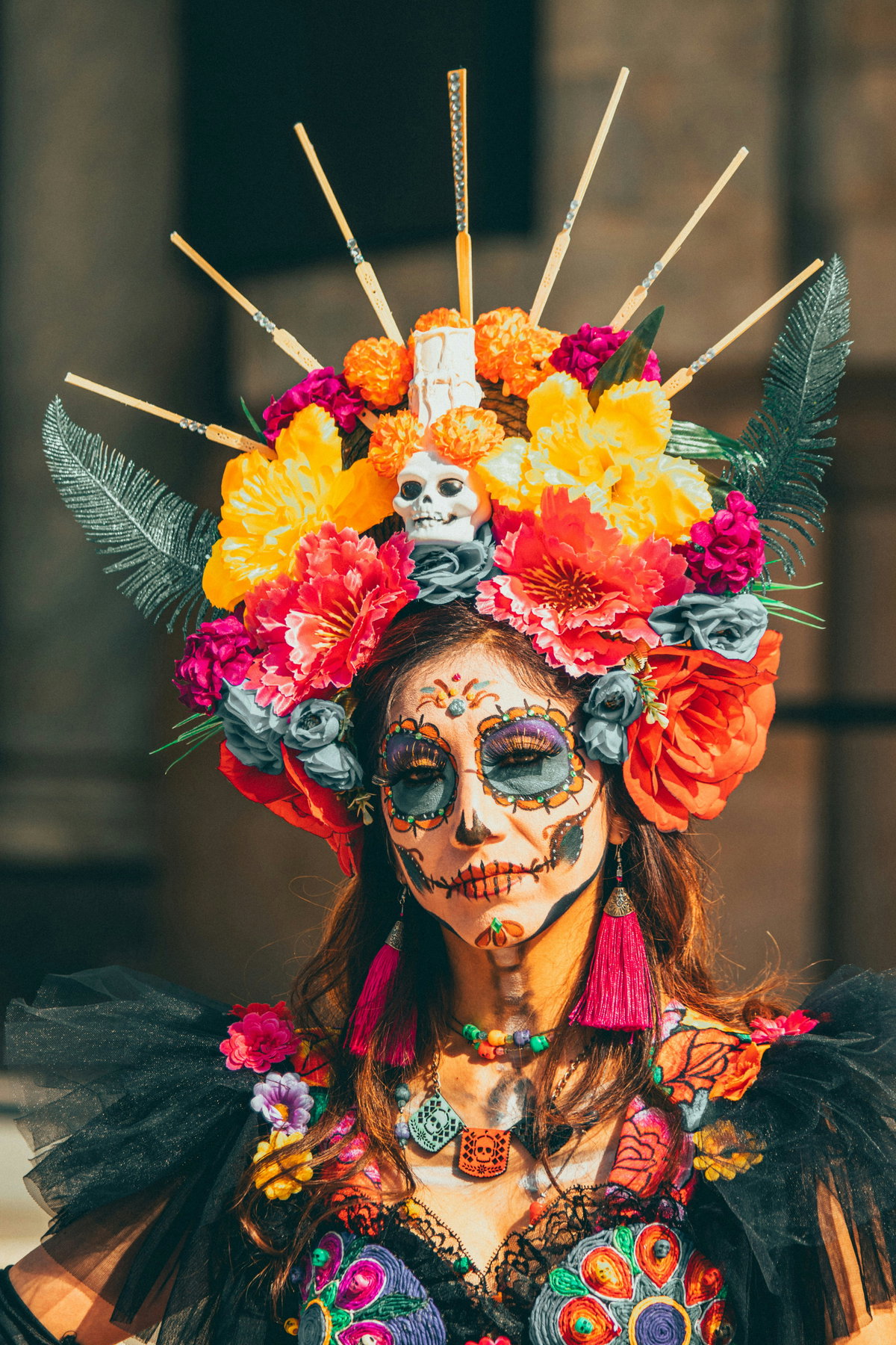 Sugar Skull am Dia de los Muertos