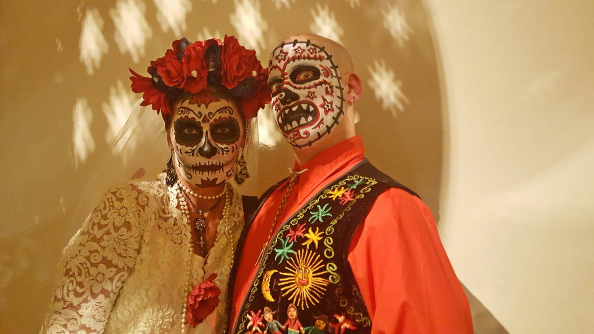 Sugar Skull zum Dia de los Muertos