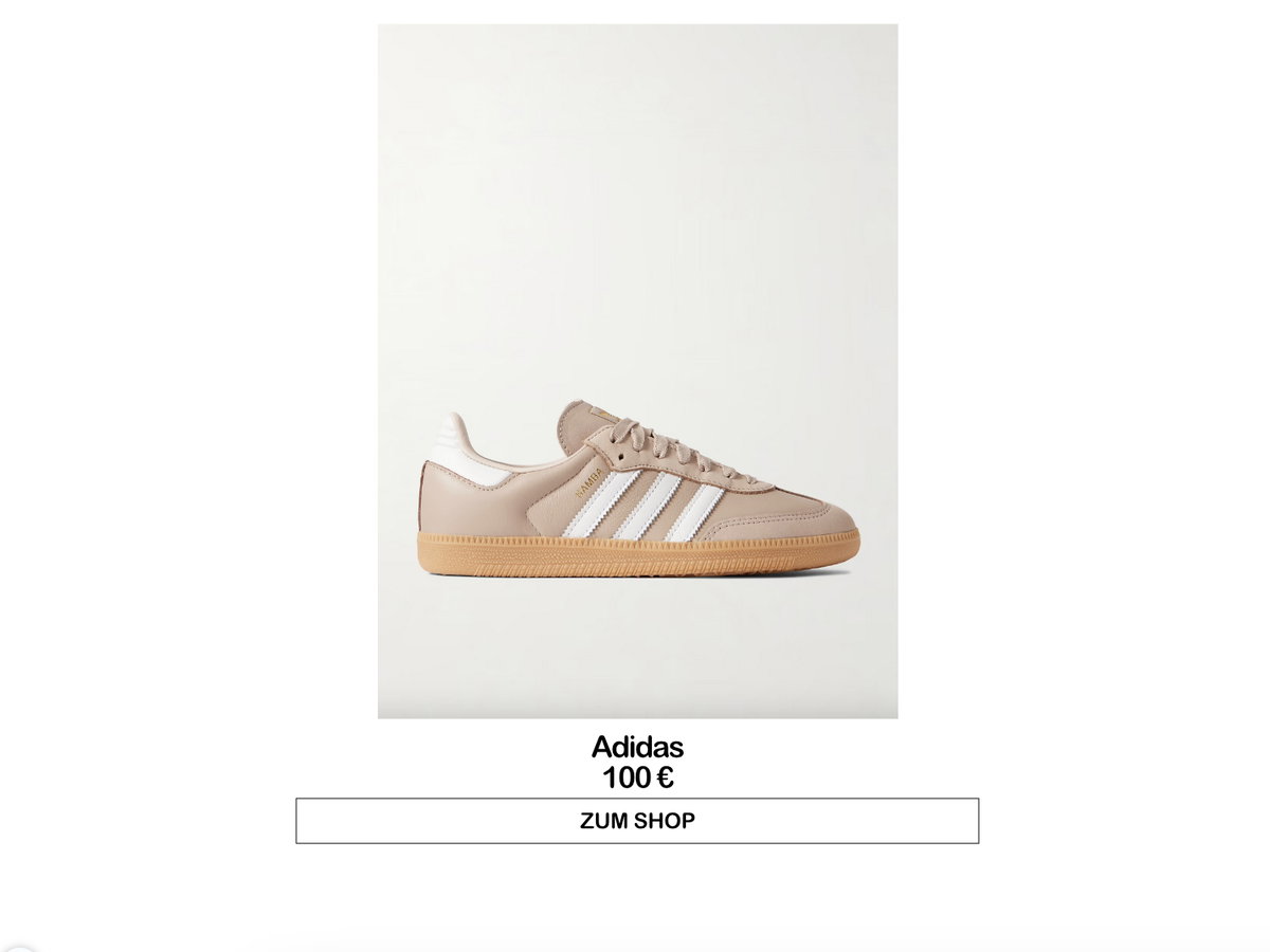 Adidas Samba in Taupe-Beige