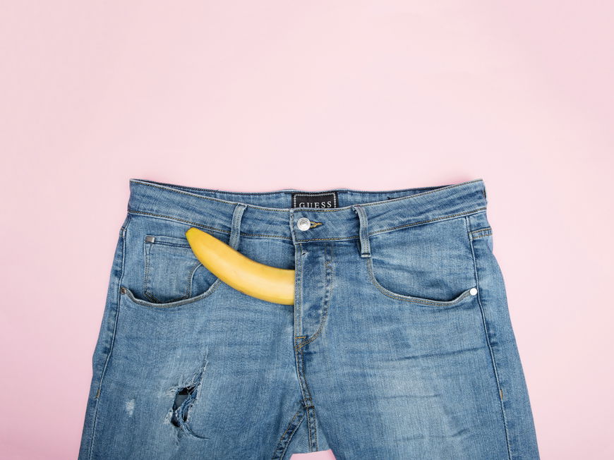 Hose mit Banane
