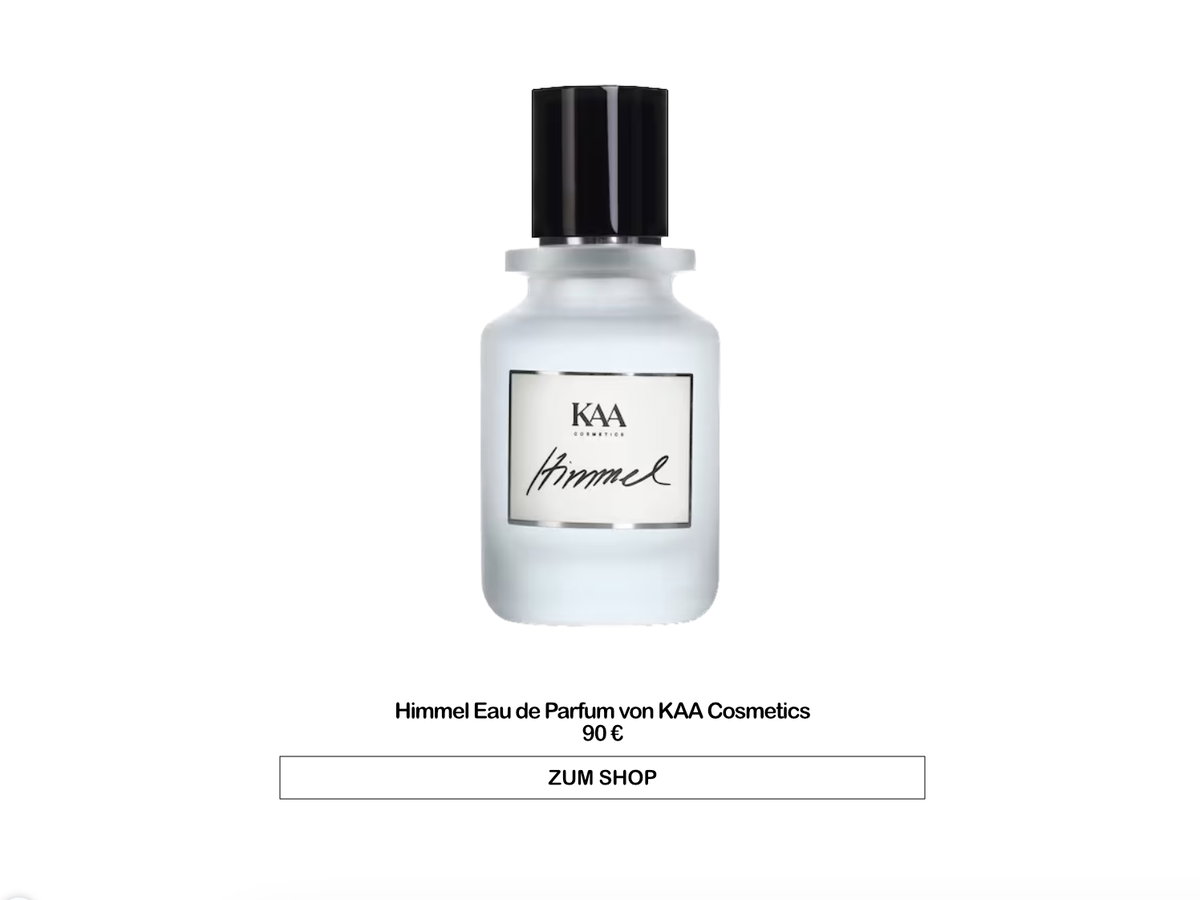 Himmel Eau de Parfum von KAA Cosmetics