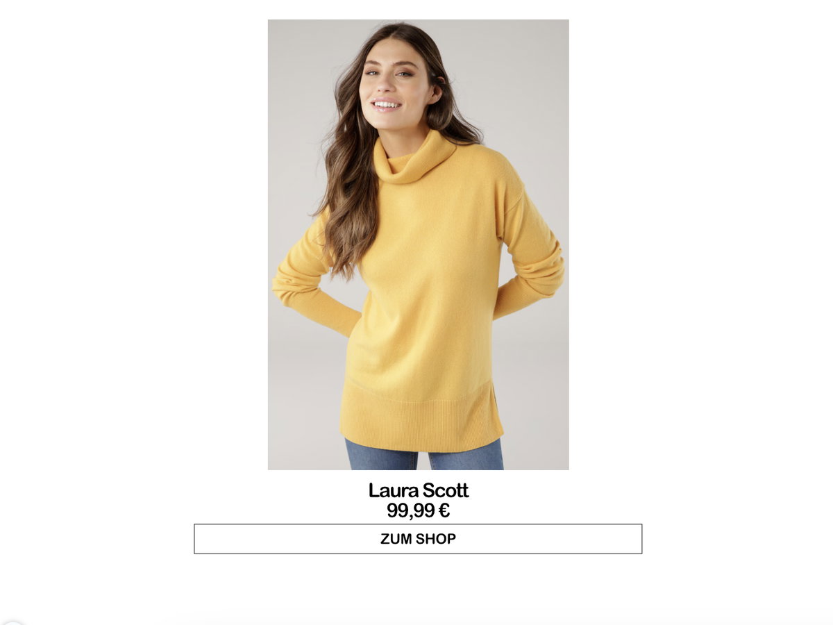Kaschmir Pullover von Laura Scott