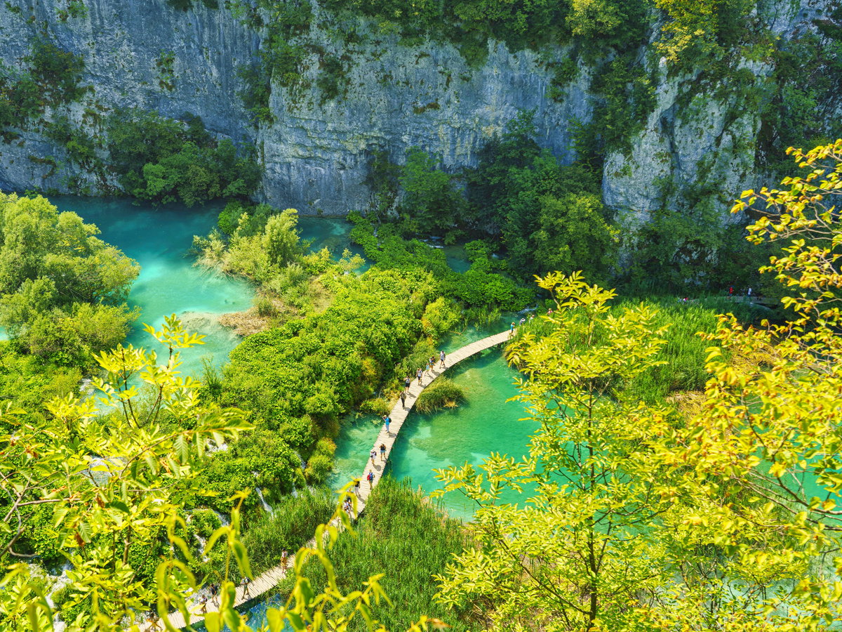 Plivitcer See Kroatien