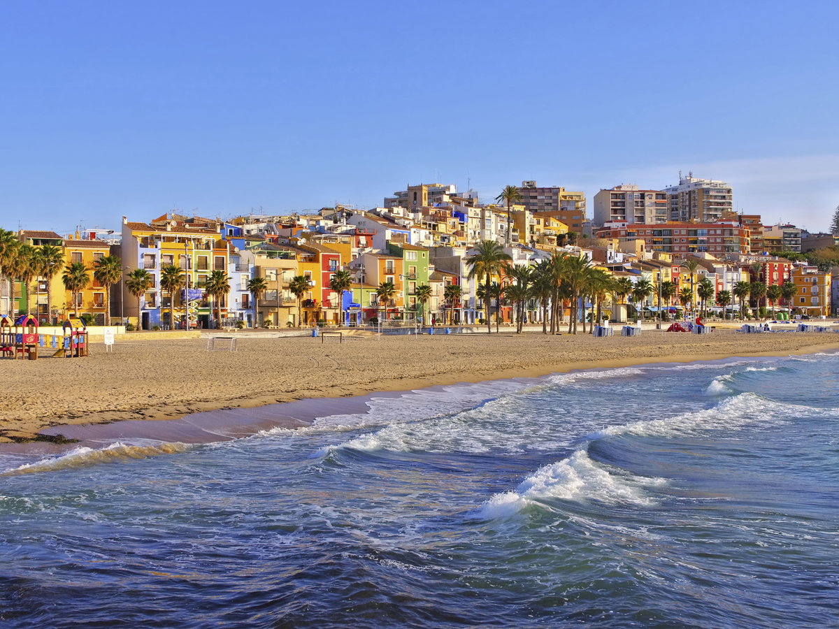 Villajoyosa in Spanien