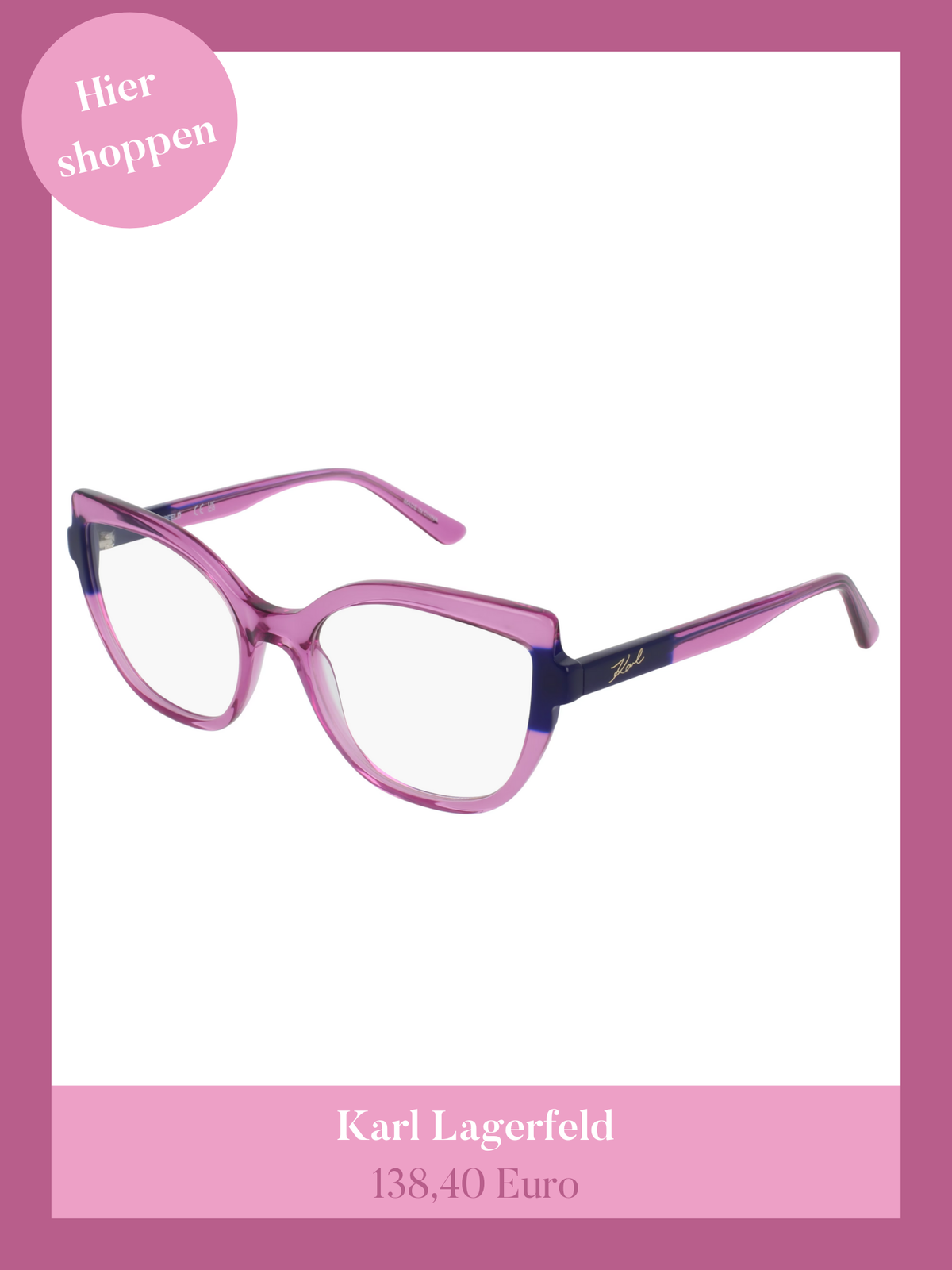 Karl Lagerfeld Brille