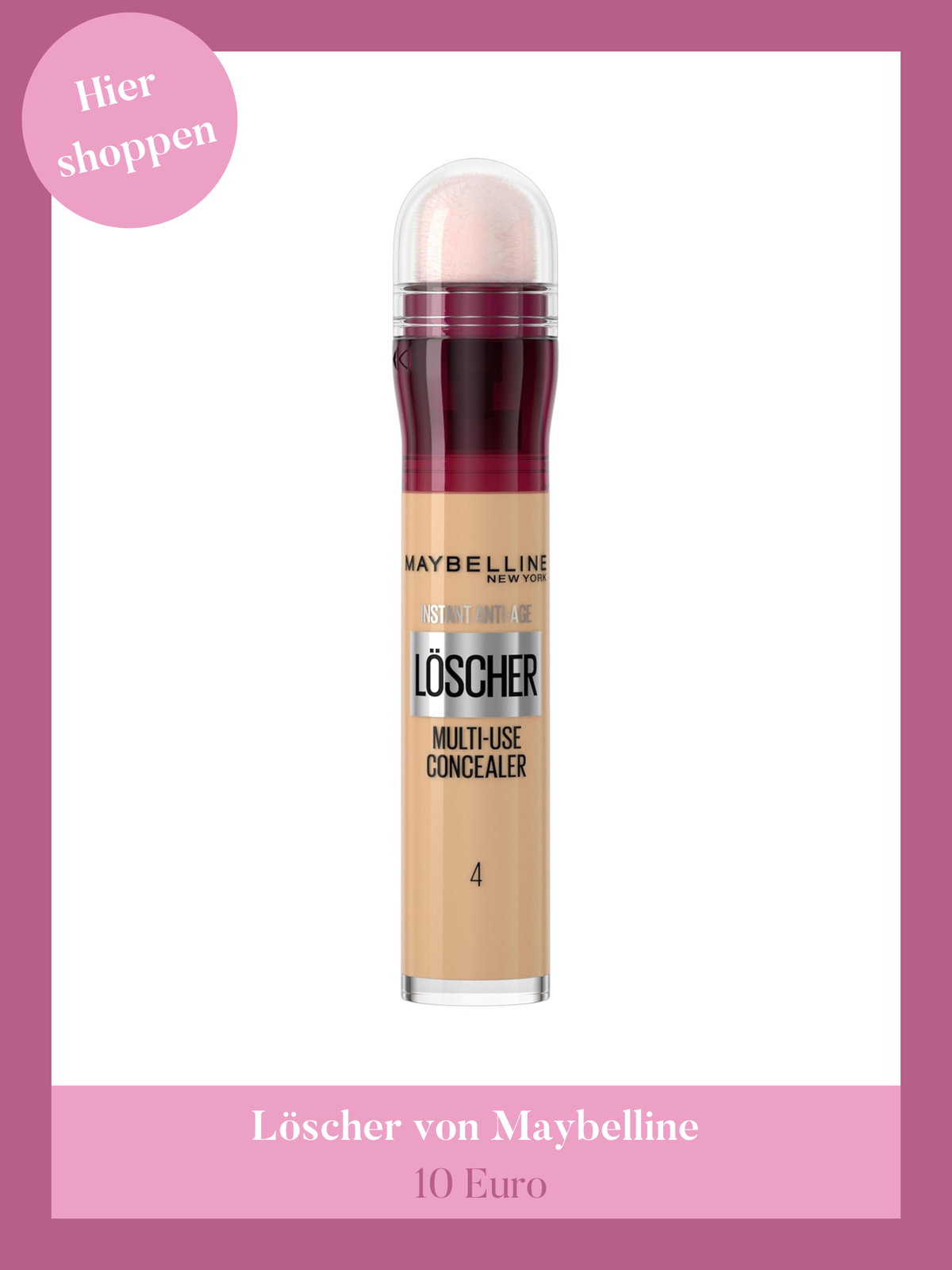 Löscher von Maybelline