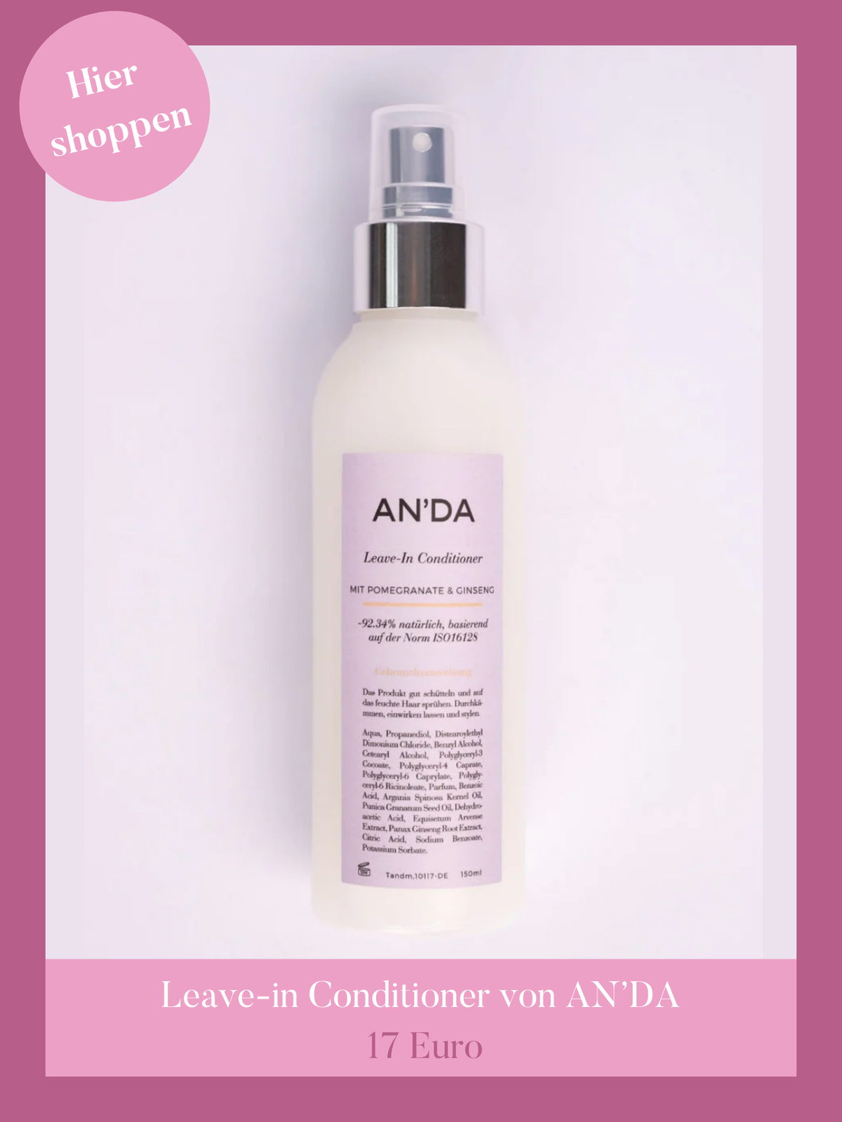 AN'DA Leave-in Conditioner