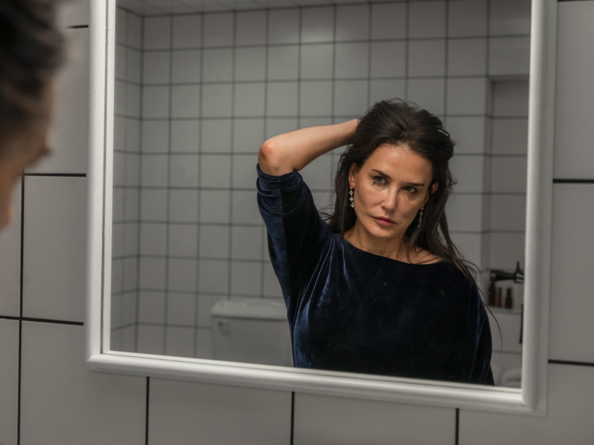 Demi Moore in ihrer Hauptrolle in "The Substance".