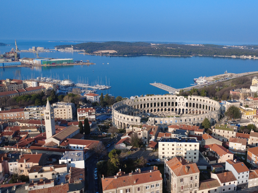 Pula in Kroatien