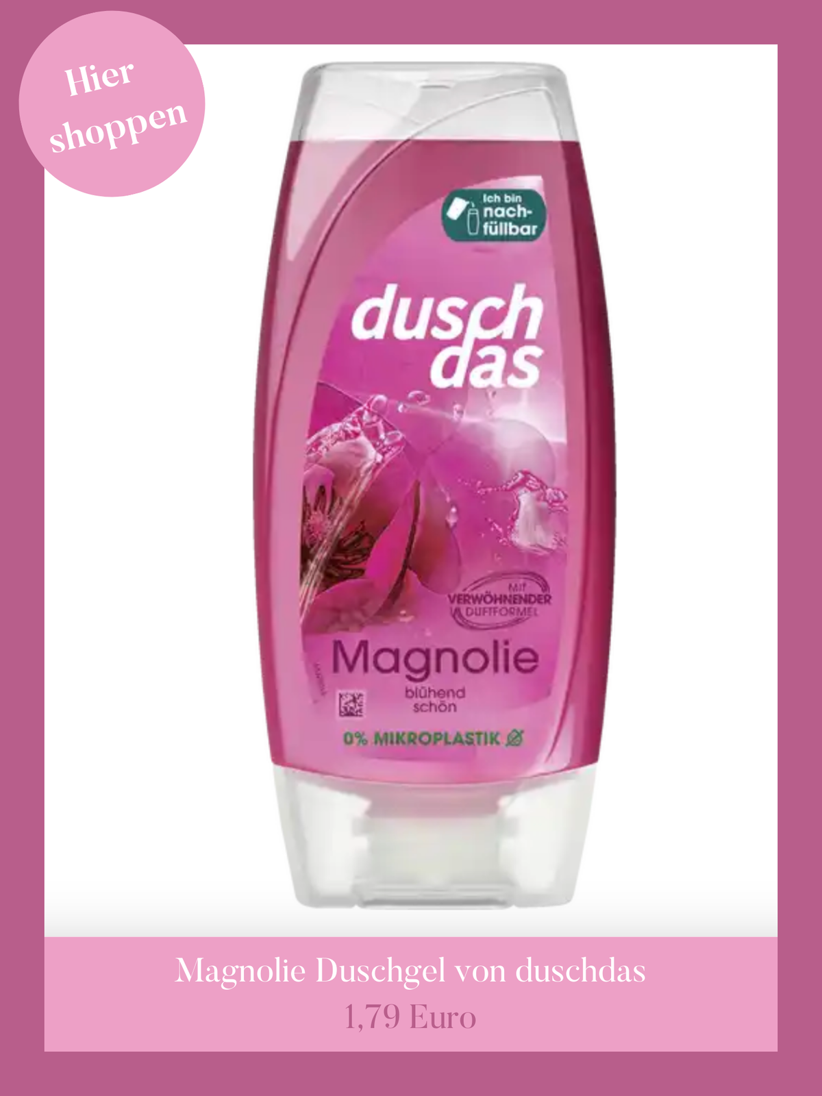 Magnolie Duschgel von duschdas