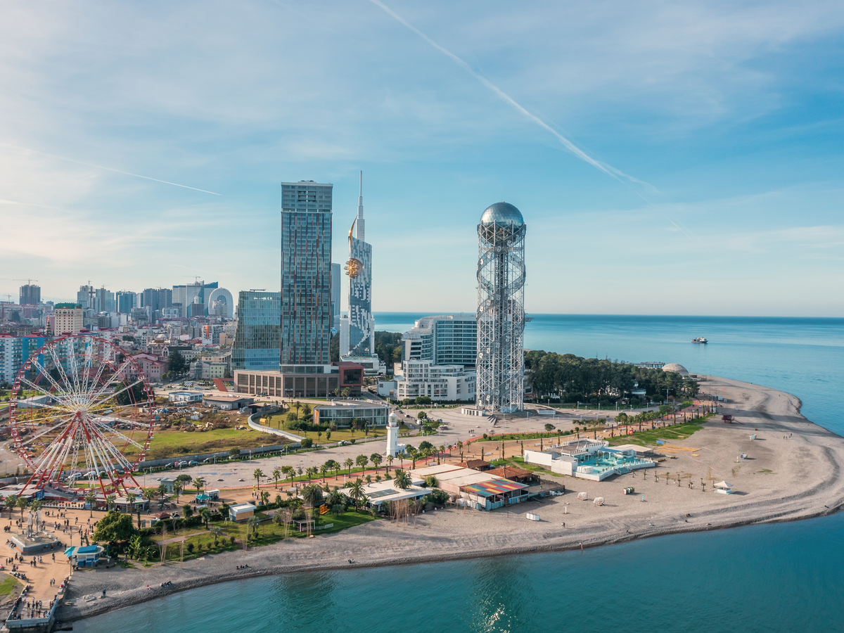Küste von Batumi in Georgien