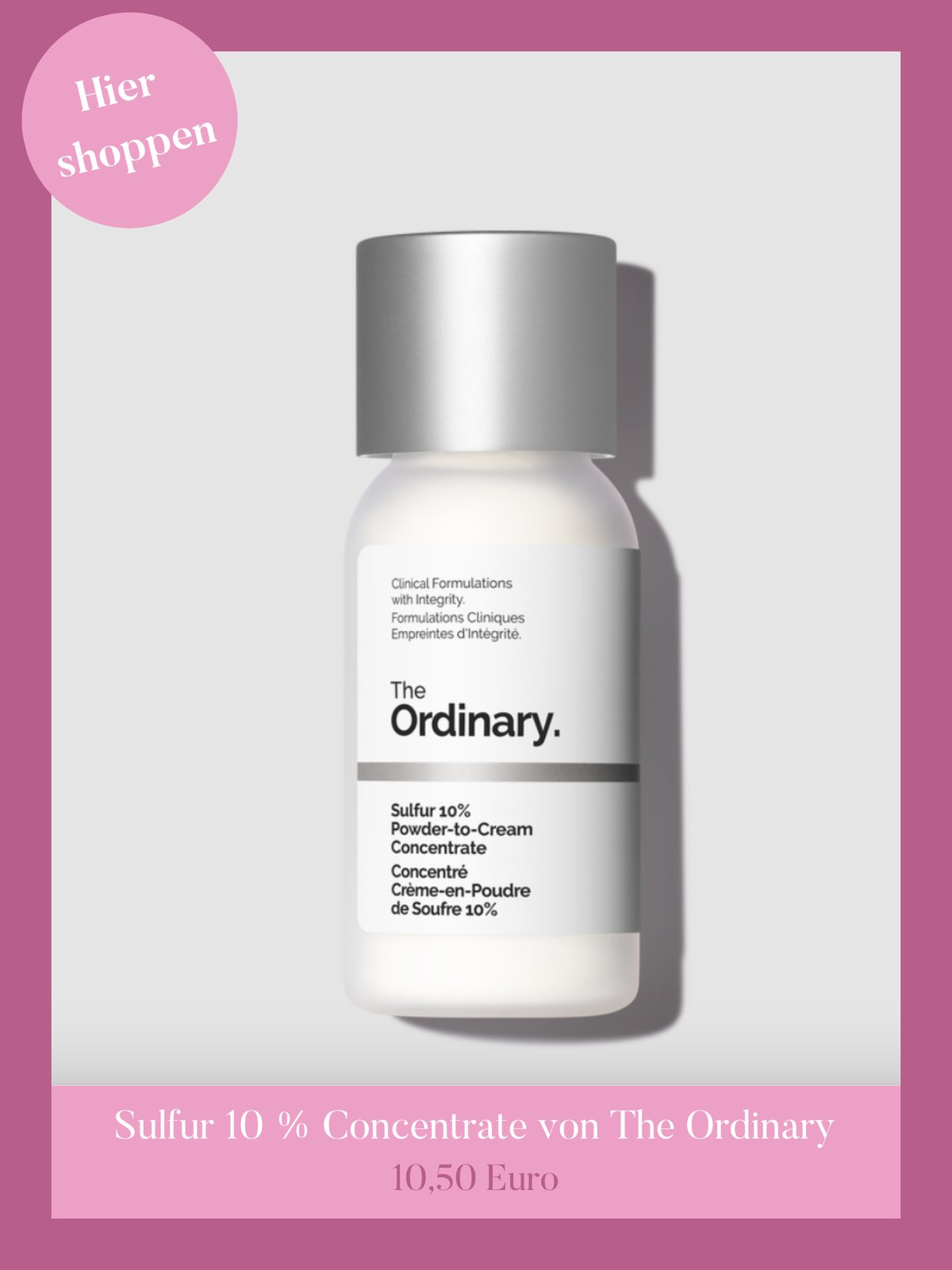 The Ordinary Sulfur Spot Treatment