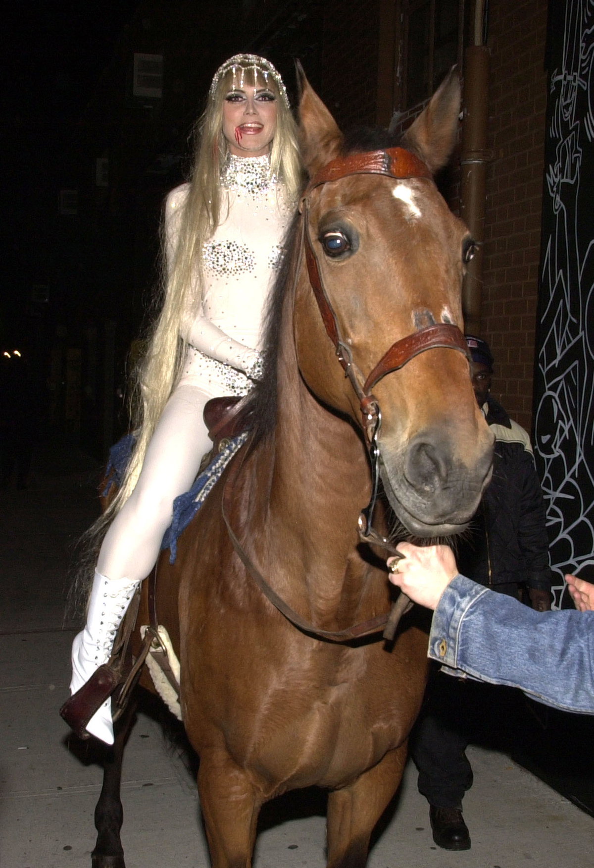 Heidi Klum Halloween-Kostüm 2001