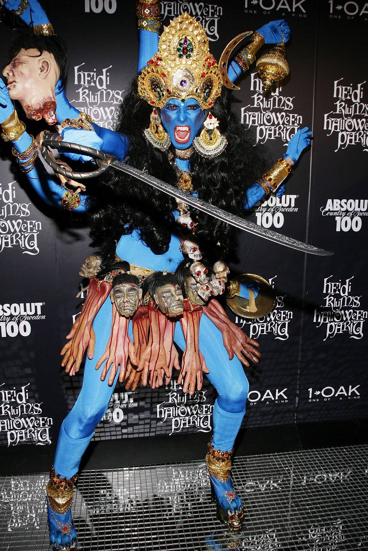 Heidi Klum Halloween-Kostüm 2008