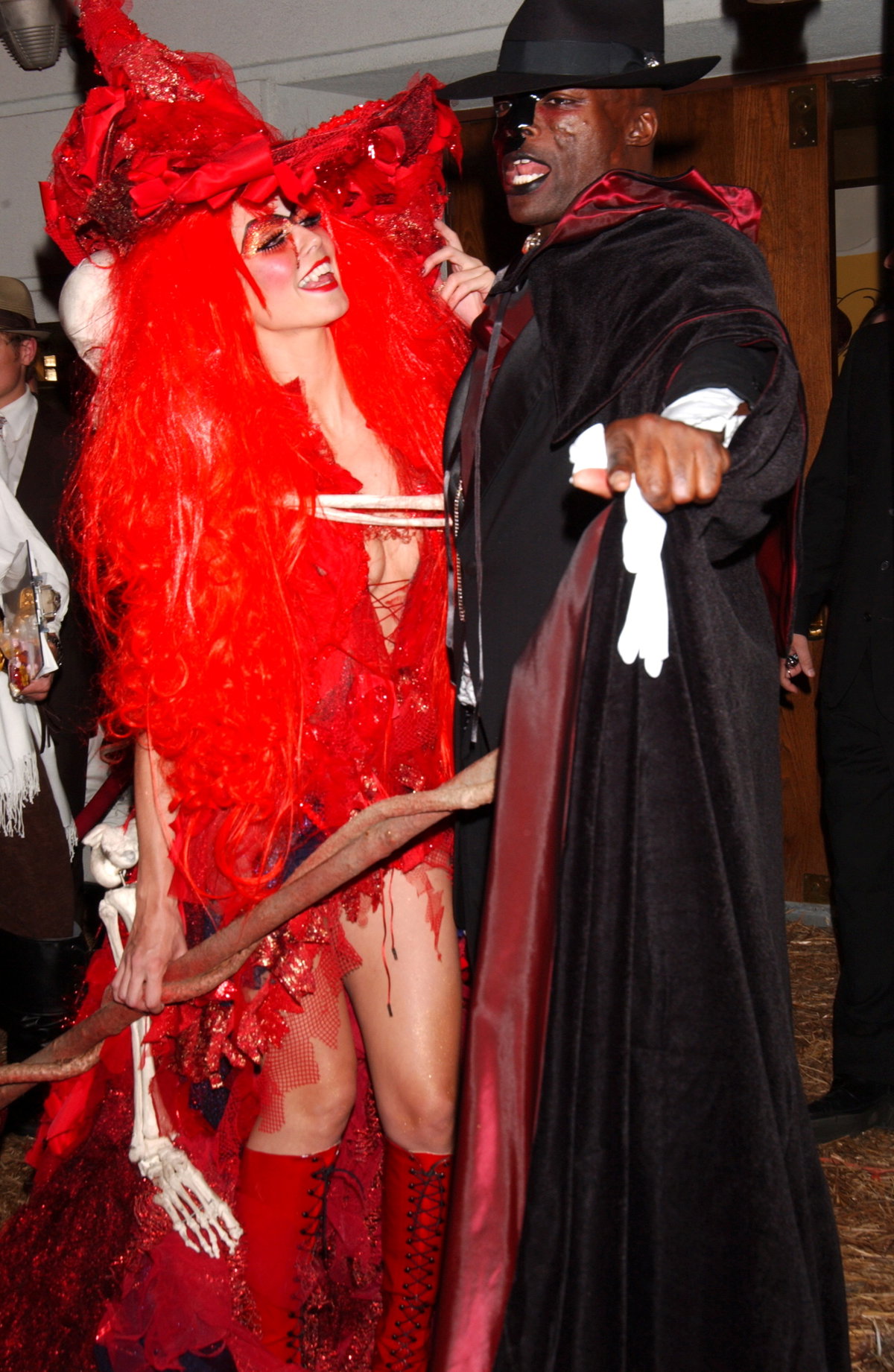 Heidi Klum Halloween-Kostüm 2004 mit Seal