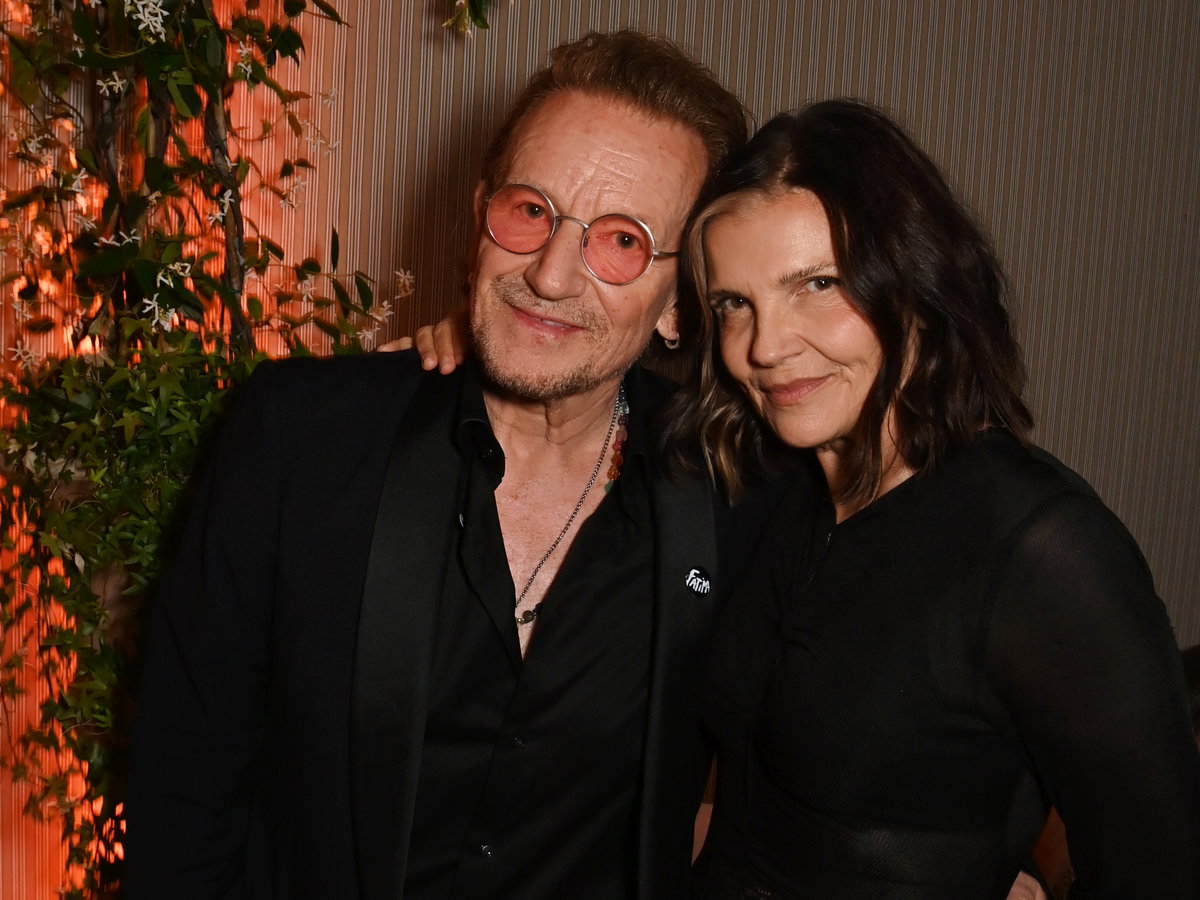 Bono und Ehefrau Ali Hewson