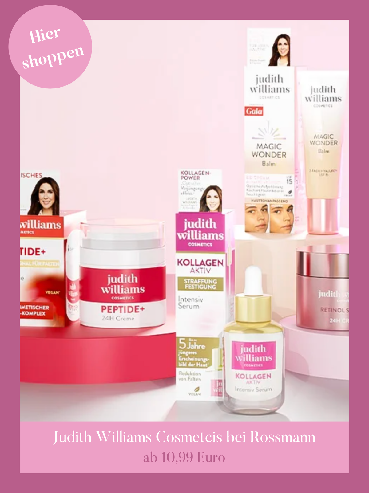 Judith Williams Cosmetics bei Rossmann