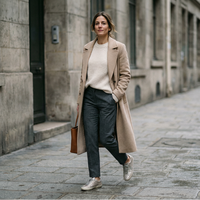 Quiet Luxury mit Twist: Wie glitzernde Sneakers minimalistischen Looks mehr Leben geben