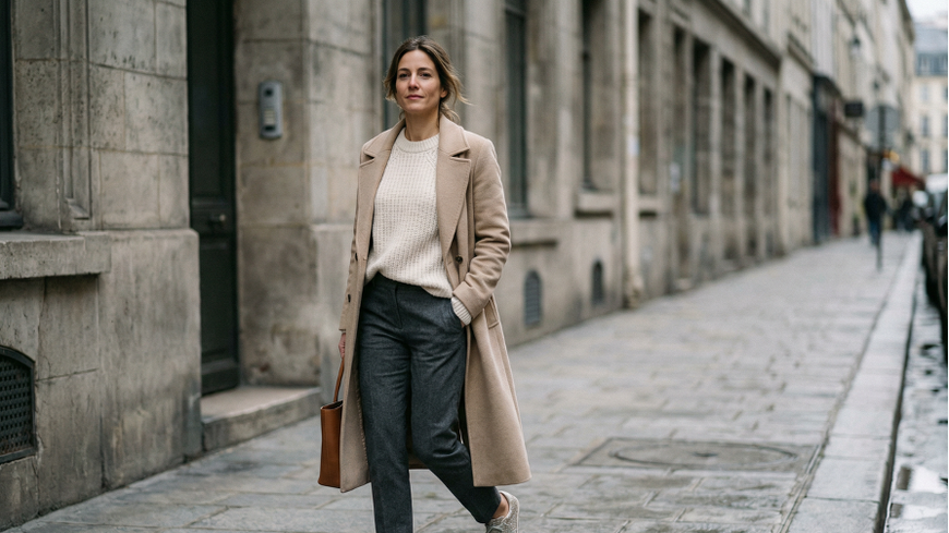 Quiet Luxury mit Twist: Wie glitzernde Sneakers minimalistischen Looks mehr Leben geben