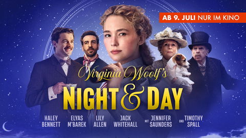 VIRGINIA WOOLF’S NIGHT & DAY 5 x 2 Tickets zum Kinostart zu gewinnen!