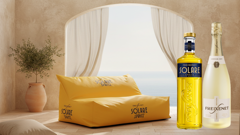 Freixenet Solare Spritz Paket und trendiger Sitzsack zu gewinnen