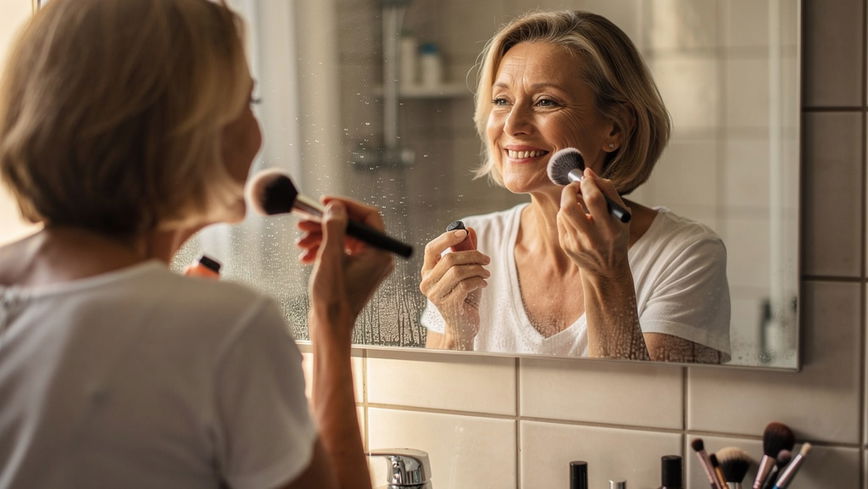 Make-up ab 50: Diese Tricks lassen dein Gesicht sofort frischer wirken