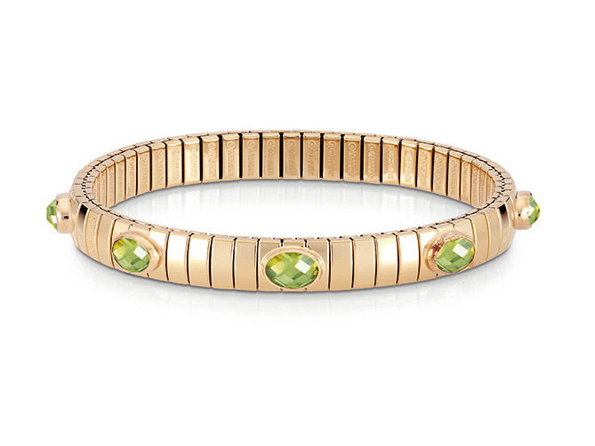 Edelstahl-Armband mit Gold von Nomination