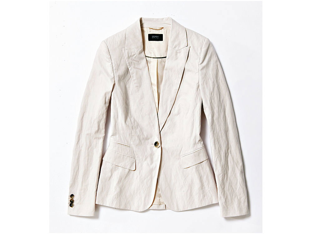 Klassischer Blazer aus Leinen
