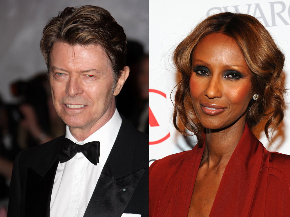 David Bowie und Iman